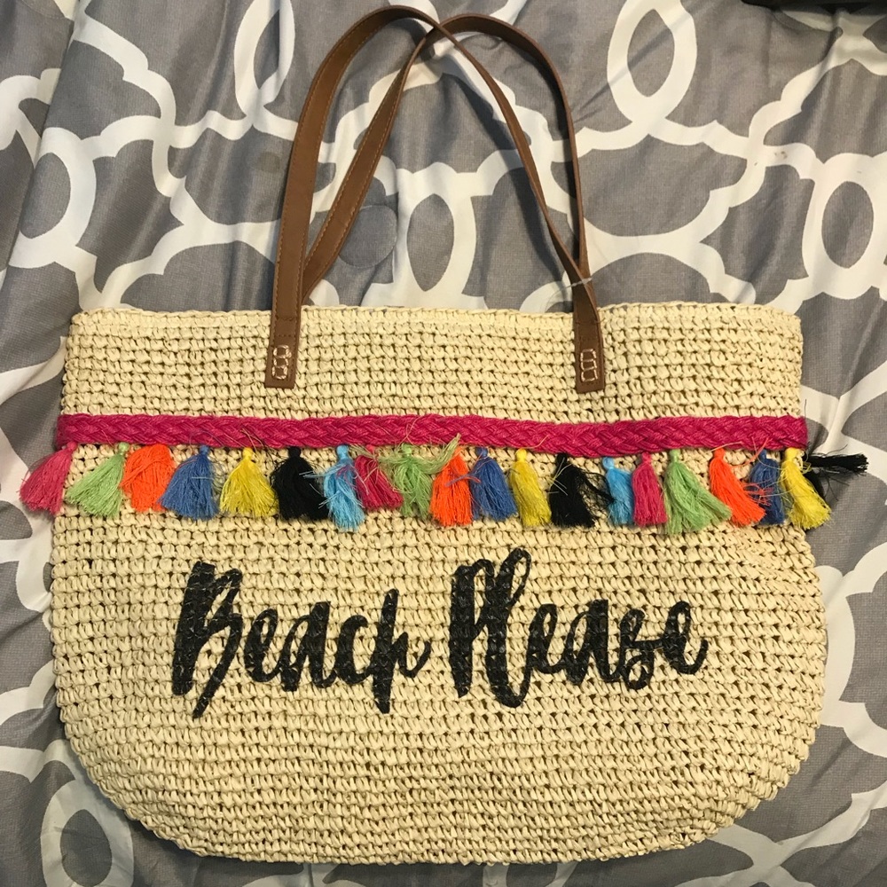 Frayed Beach Bag